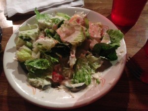 Caesar Salad @ Hamburger Mary's Cheap Lunch