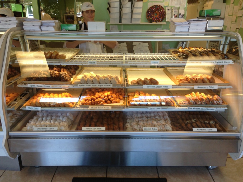 Yum, Doughnuts @ the Donut Shoppe