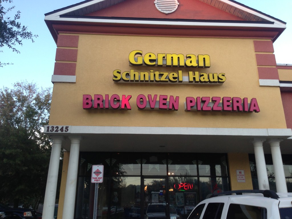 German Schnitzel Haus Exterior Jacksonville Restaurant Reviews