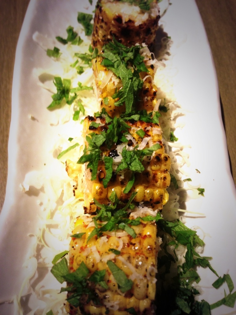Grilled Corn at Dragonfly Sushi