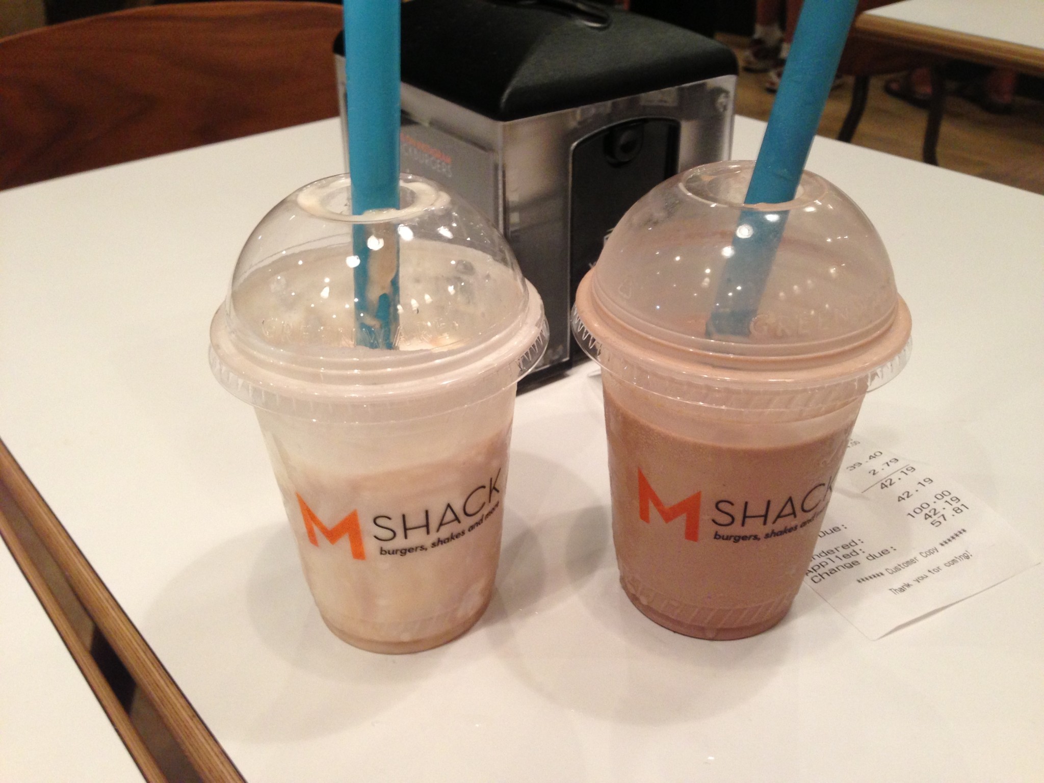 Shakes @ M Shack Burgers