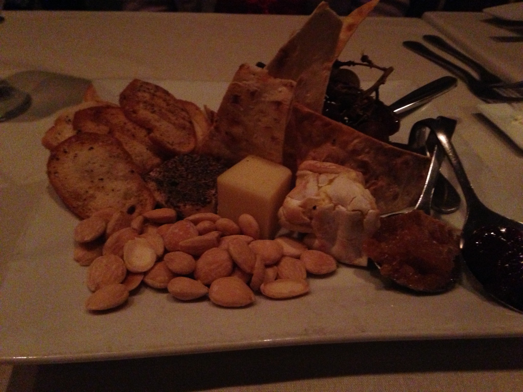 Cheese Plate at Eleven South