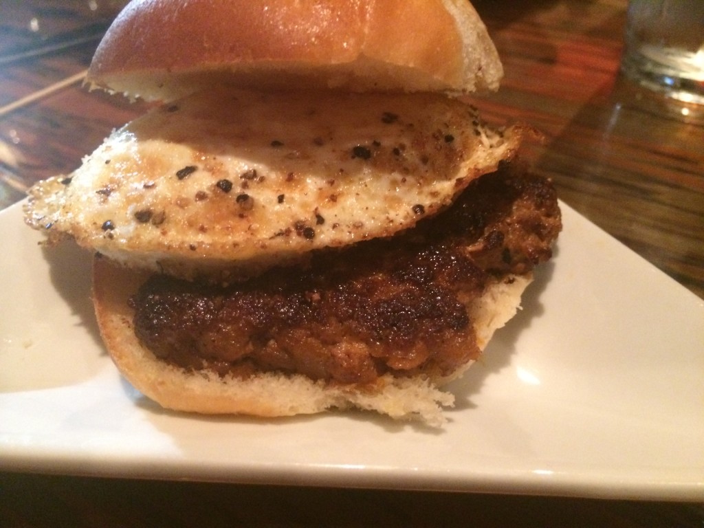 Chorizo Huevos Slider Copper Tap Jacksonville Restaurant Reviews