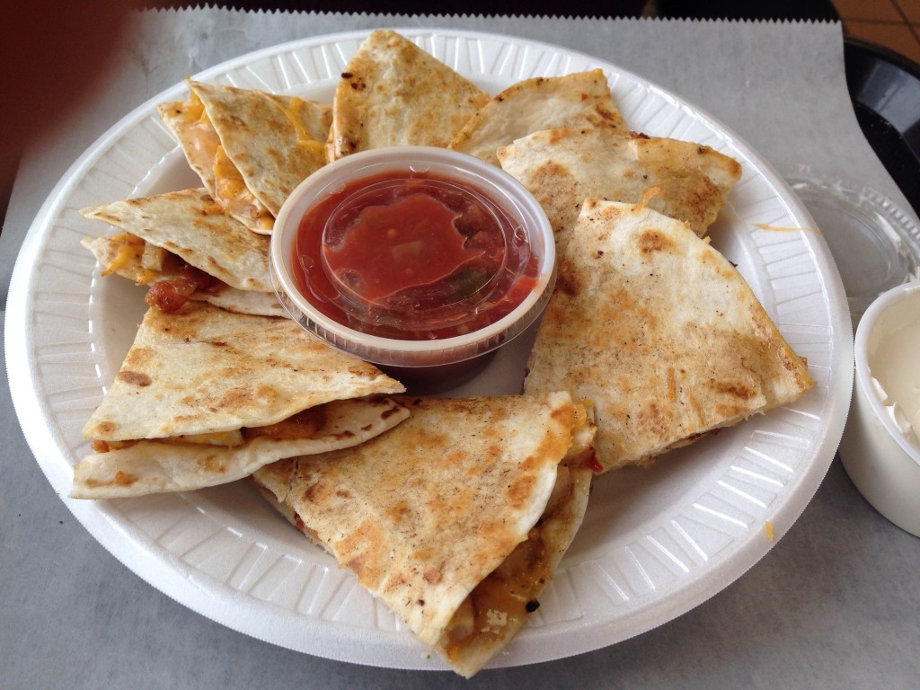 Quesadillas at Andys Farmers Market Grill Jacksonville Restaurant Reviews