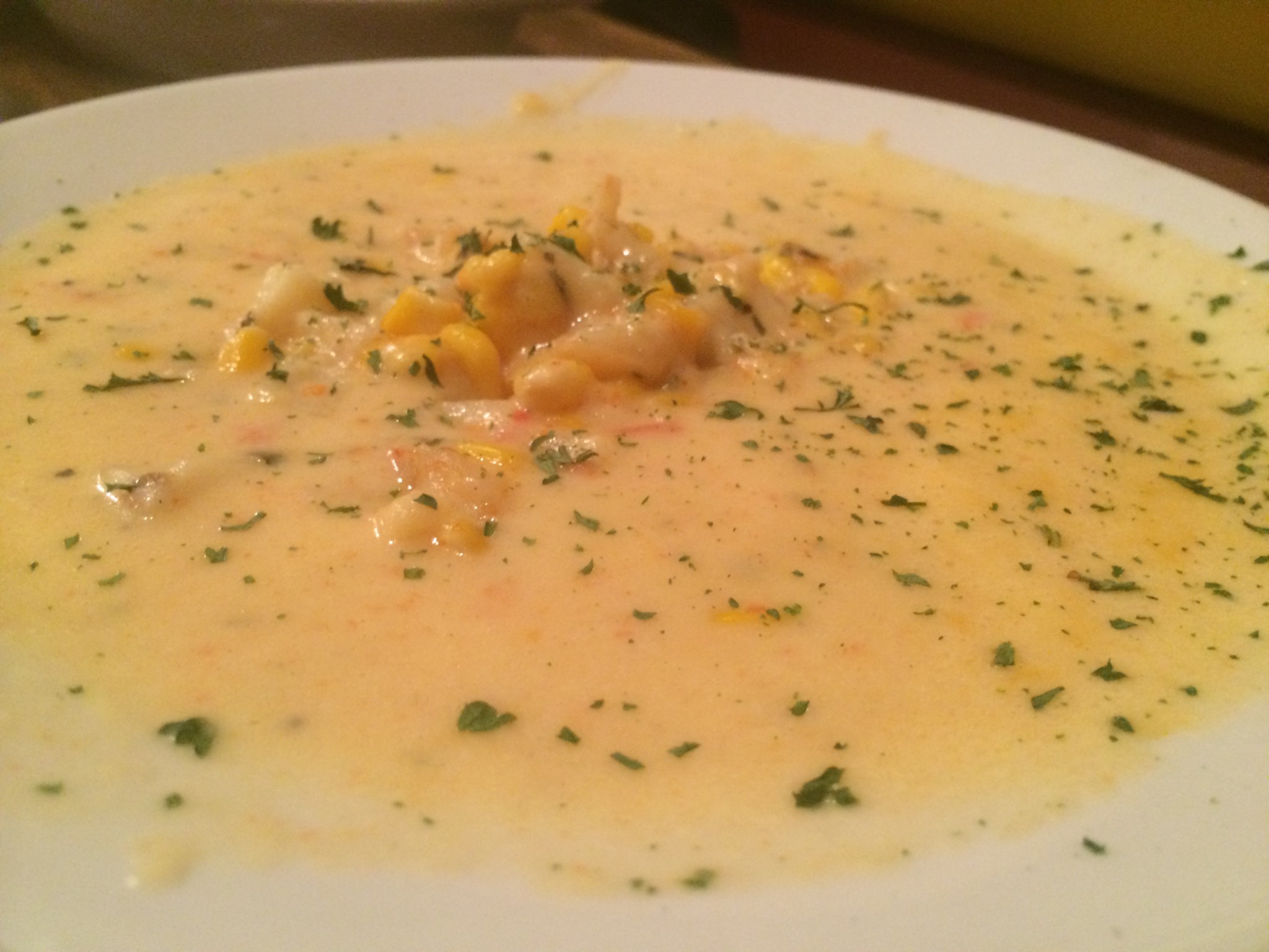 St Mary’s Seafood Shrimp and Corn Chowder
