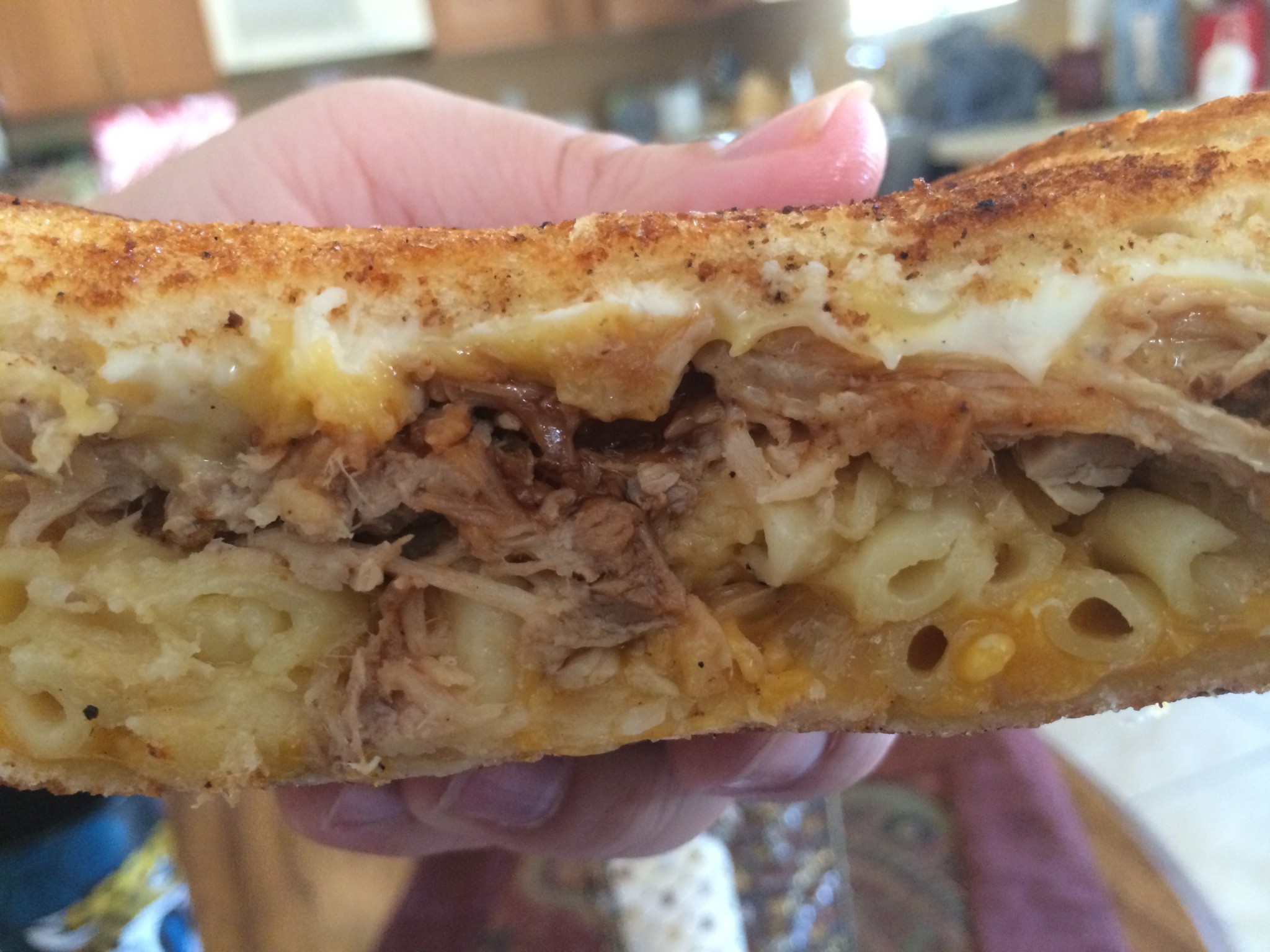 the Happy Grilled Cheese Daddy of the Mac