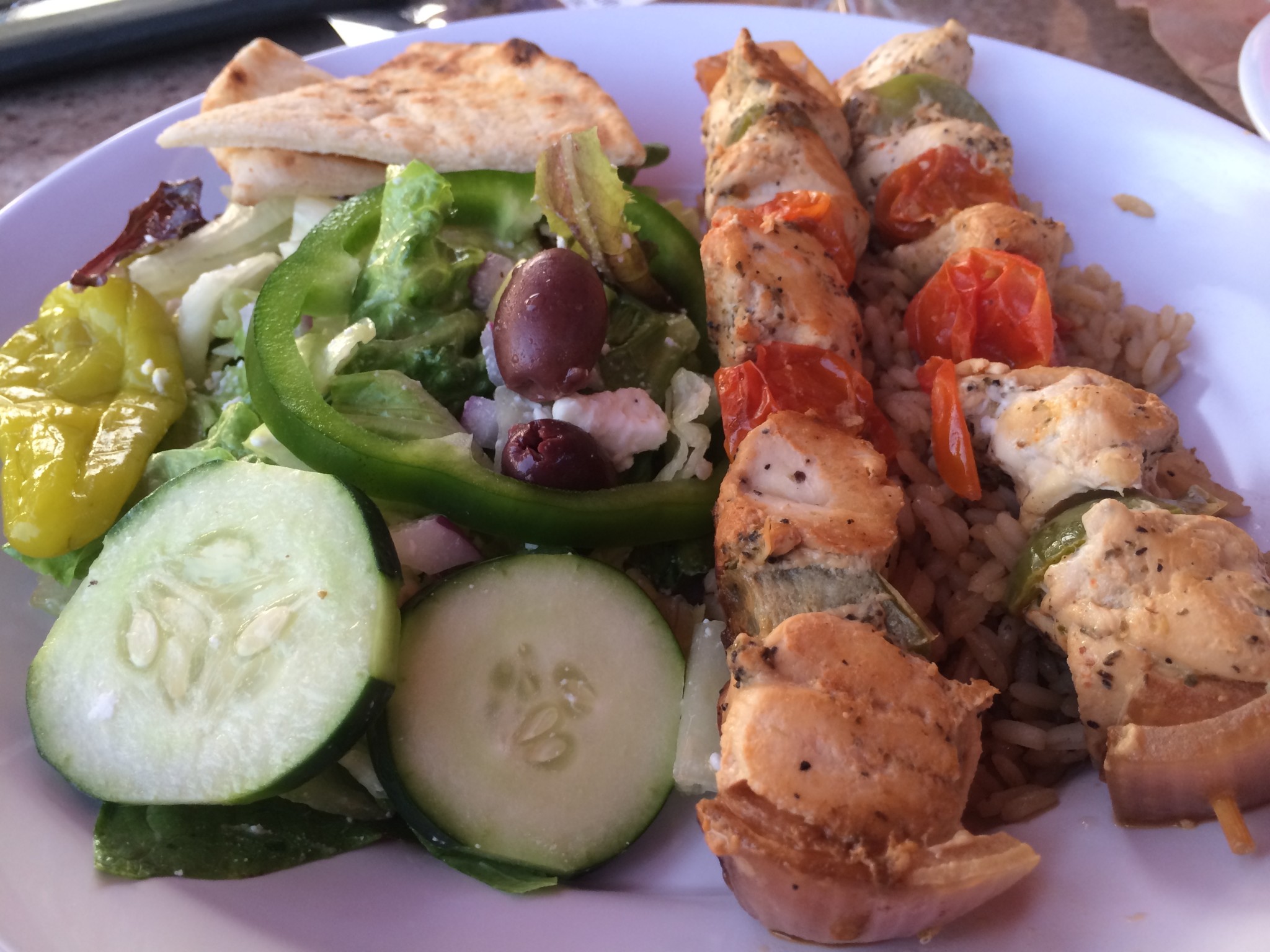 Zoes - Chicken Kabobs