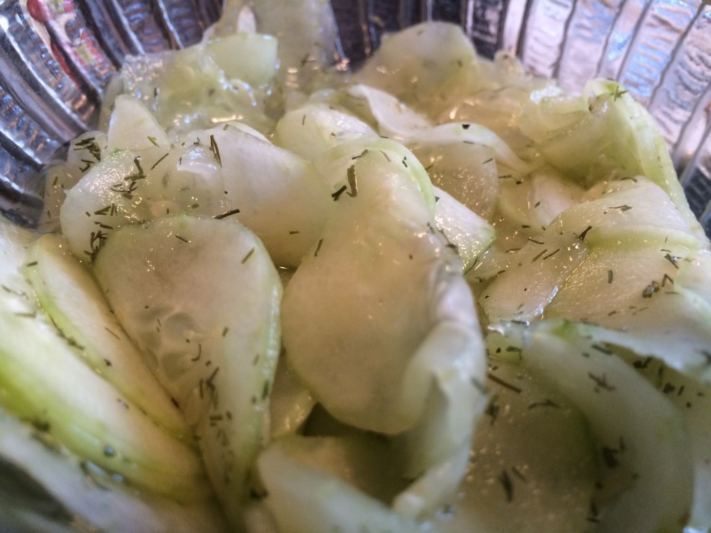 Schnitzel Haus - Cucumber Salad