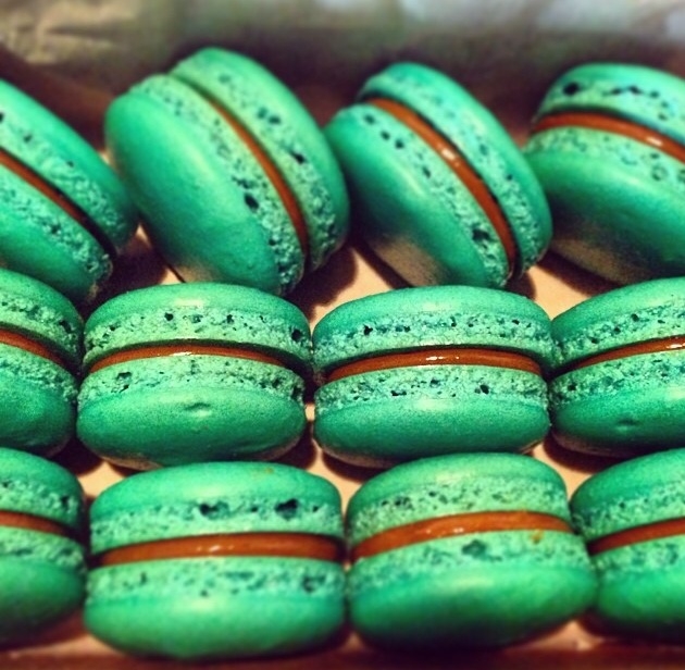 Asters Macarons - Green