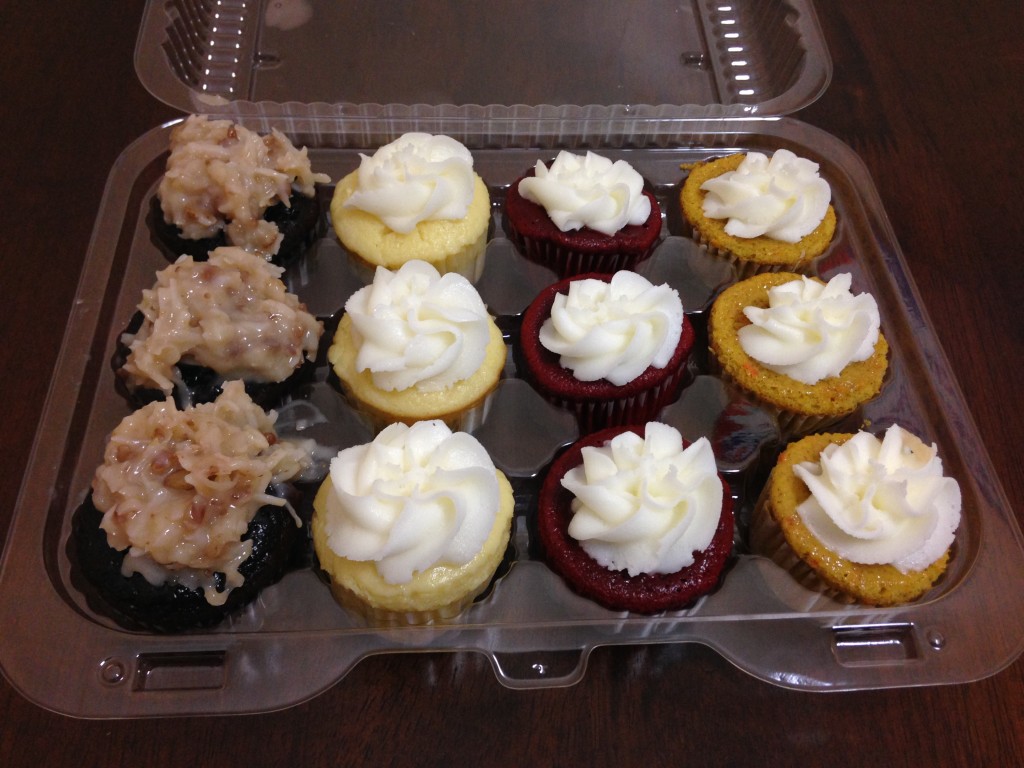 Short & Sweet - German Chocolate Key Lime Red Velvet and Carrot Cup Cakes