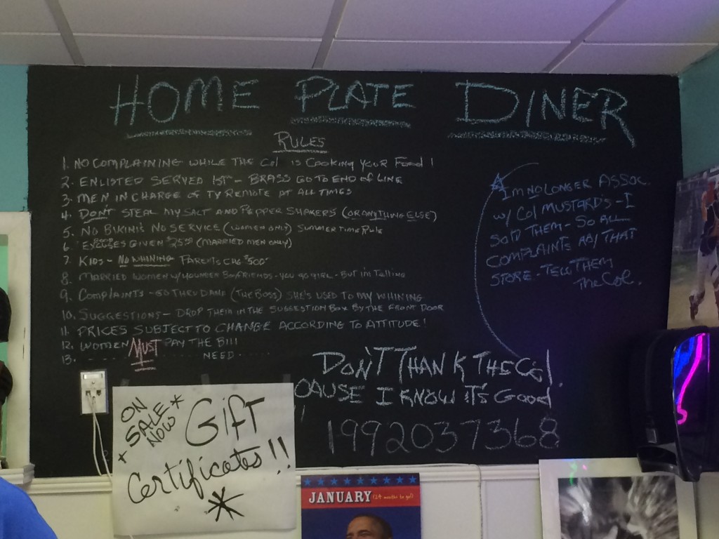 Home Plate Diner - Rules