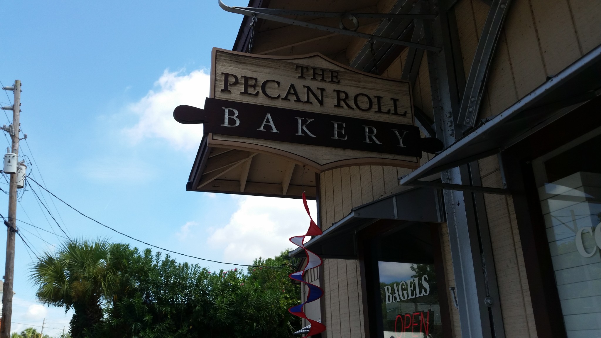 Pecan Roll Bakery - Sign