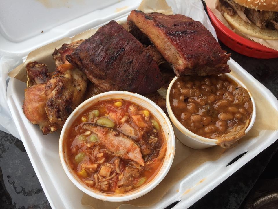 Southern Soul BBQ - Three Meat Platter