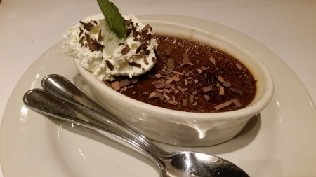 Bonefish Grill- Chocolate Creme Brulee